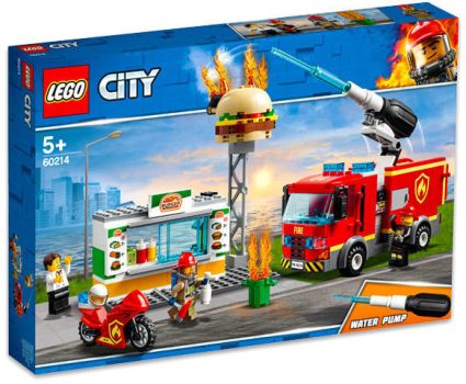 LEGO City - Tűzoltás a hamburgeresnél 60214