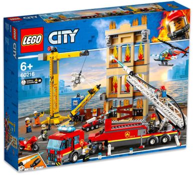 LEGO City - Belvárosi tűzoltóság (60216)