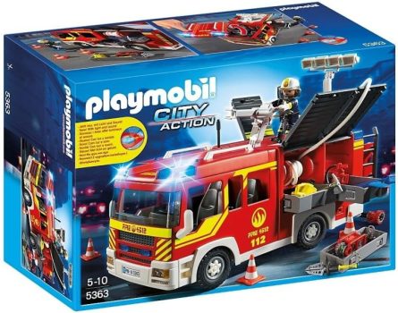 Playmobil Tűzoltókocsi vízágyúval 5363
