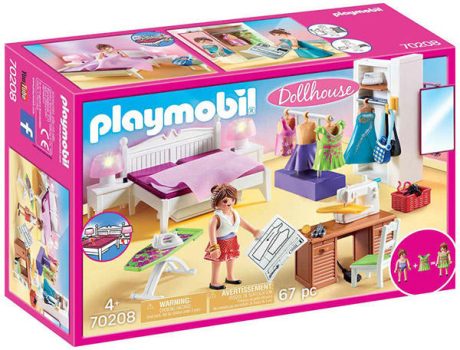 Playmobil Babaház hálószoba varrósarokkal (70208)
