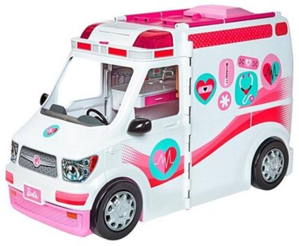 Mattel Barbie mentőautó fénnyel és hanggal (FRM19)