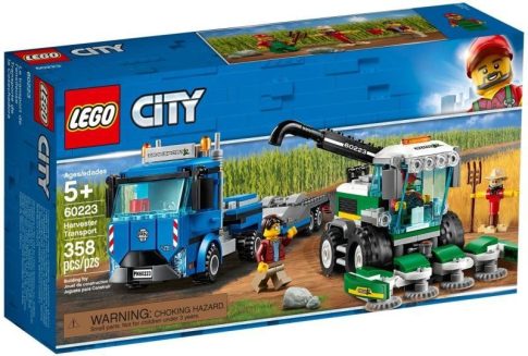 Csomagolása sérült LEGO City - Kombájn szállító (60223)