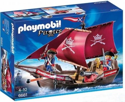 Playmobil Pirates - Katonai hajó ágyúkkal 6681