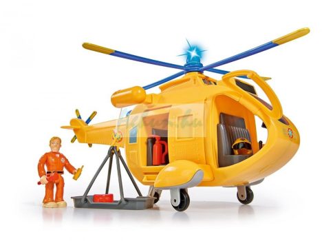 Sam a tűzoltó helikopter Wallaby 2 - Tom figurával Simba