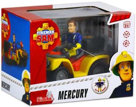 Simba Toys Sam, a tűzoltó - Mercury Quad figurával